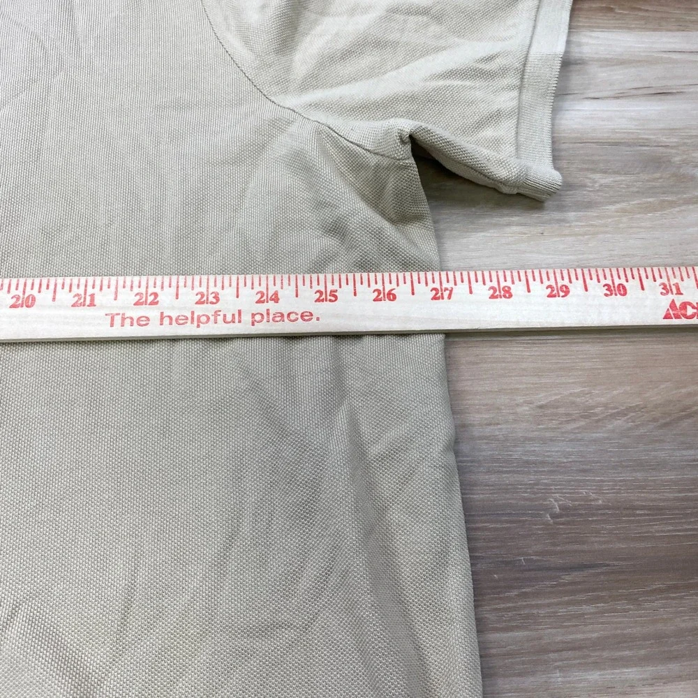 Polo Ralph Lauren Polo Mens XXL Classic Cotton Pique Tan Beige Heritage Casual